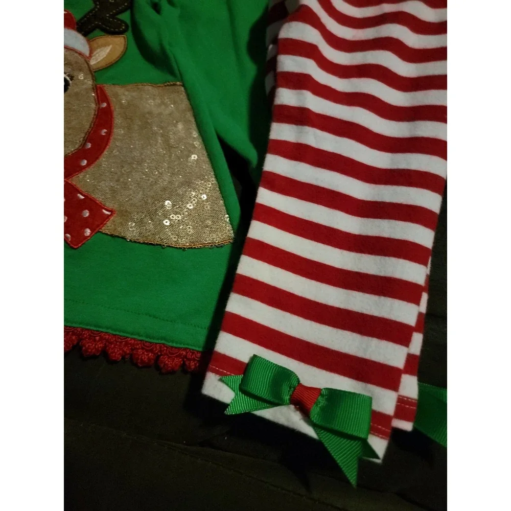 Rare editions Christmas holiday reindeer outfit size 18‎ months